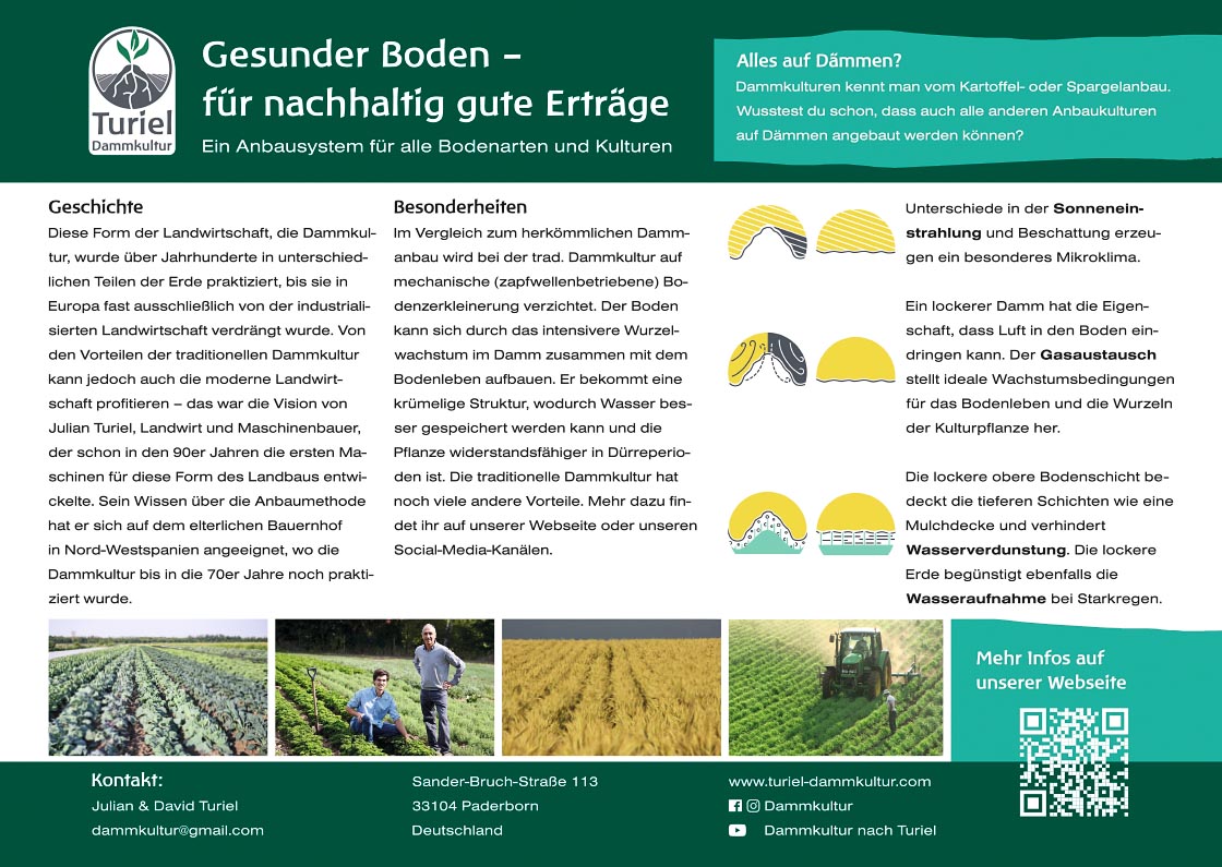 Flyer Turiel Ackerbau